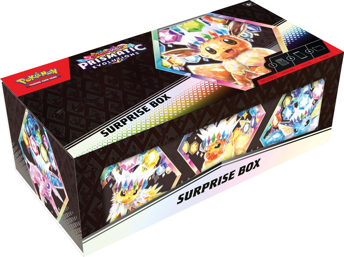 Pokemon Prismatic evolutions surprise box