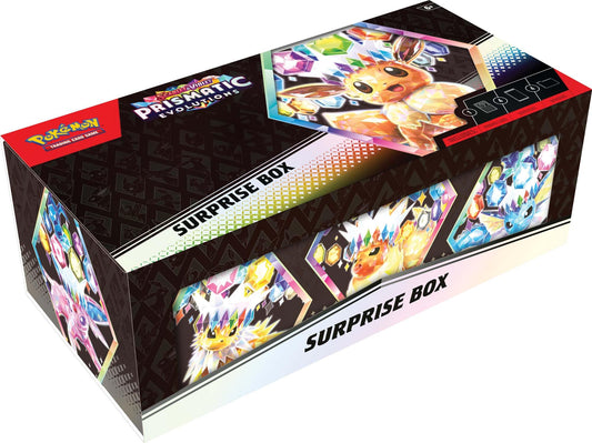 Pokemon Prismatic evolutions surprise box